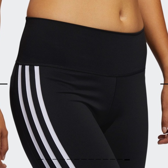 ADIDAS LEGGINGS TREFOIL BLACK/WHITE LEGGINGS - Picture 3 of 16
